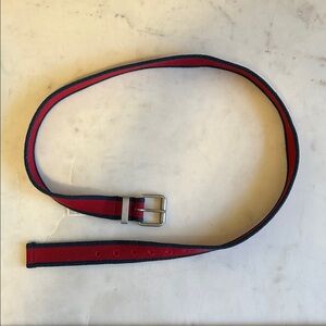 Old Navy Red and Blue Men's Belt